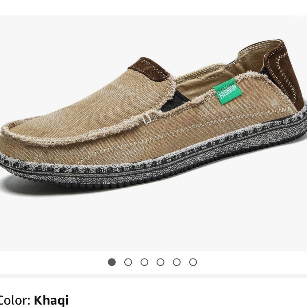 Men's Slip on Deck Shoes Boat Shoe Non Slip Casual Loafer